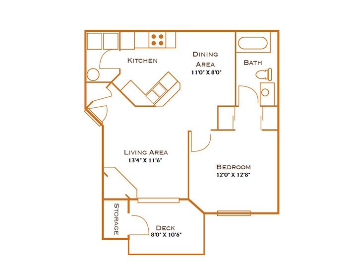 The Donella Floor Plan 1